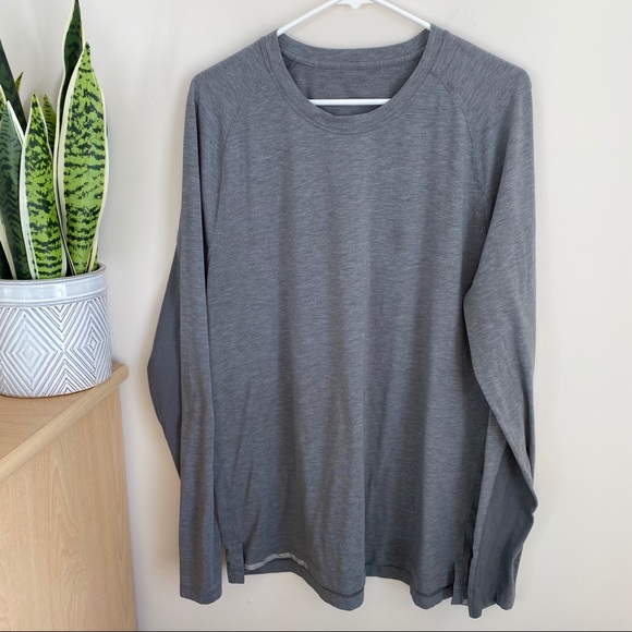lululemon athletica Other - Lululemon | Vented Long Sleeve Shirt Gray XL